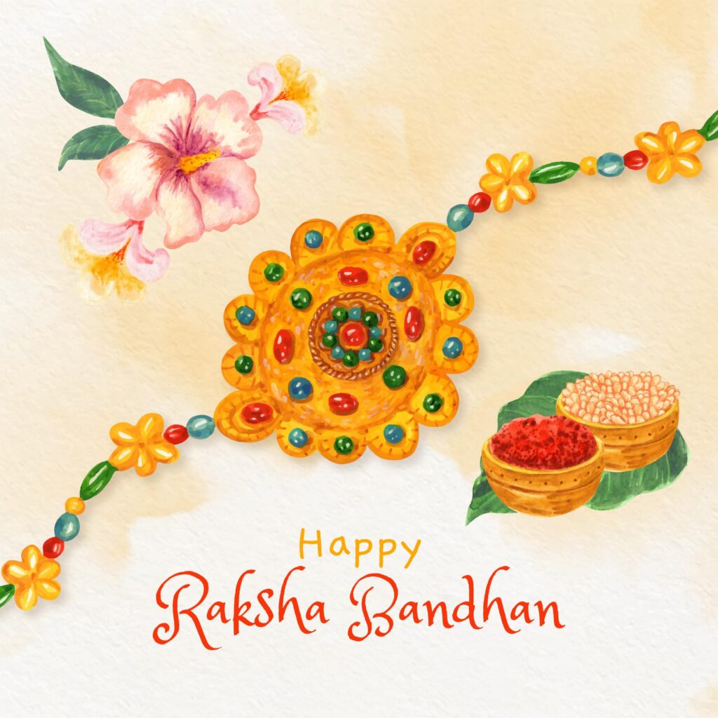 Homemade Rakhi
